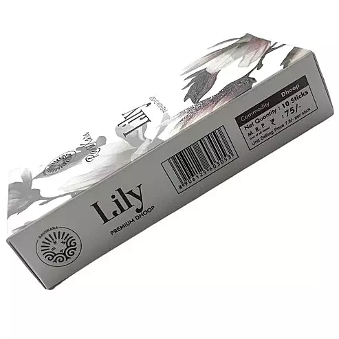 Raviikara LILY Premium Wet Dhoop (10 Sticks)