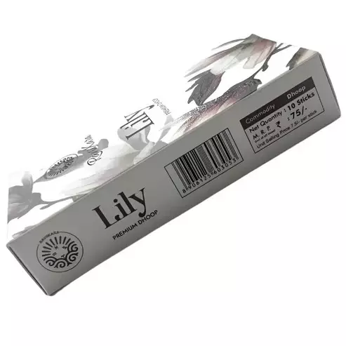 Raviikara LILY Premium Wet Dhoop (10 Sticks)