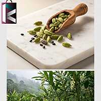 VELDODE HARI ELAICHI 25GM