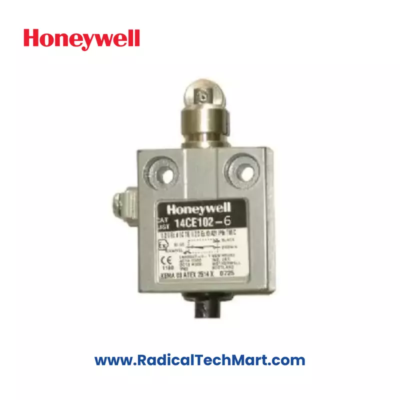 Honeywell 14CE102-6 Flameproof Limit Switch – Front View
