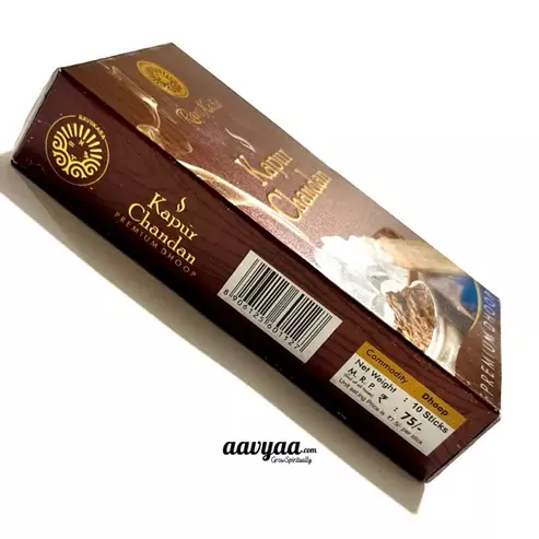 Raviikara KAPUR CHANDAN Premium Wet Dhoop (10 Sticks)