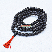 14MM Black Ebony Wood Karungali Very Big Size Mala 100% Original