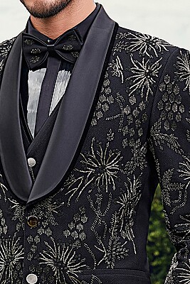 Platinum Brocade Classic Tuxedo