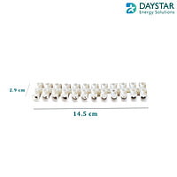 15A PVC Terminal Connector Strip (15 Amp, Pack of 5)