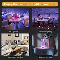 Crystal Rose Table Lamp