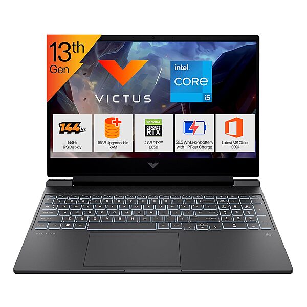 HP Victus Gaming i5/13TH/16GB/512GB - 1 Year