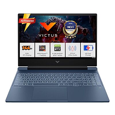 HP Victus Gaming Ryzen7/16GB/512GB - 1 Year