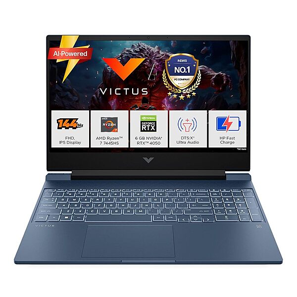 HP Victus Gaming Ryzen7/16GB/512GB - 1 Year