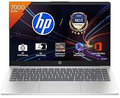 HP 15 Ryzen3/8GB/512GB - 1 Year