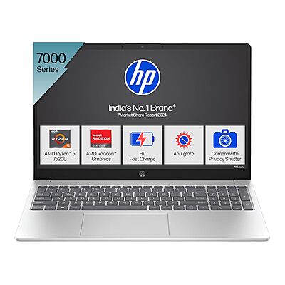 HP 15 Ryzen5/8GB/512GB - 1 Year