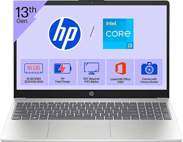 Hp 15 i3/13/8GB/256GB
