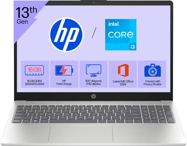 Hp 15 i3/13/8GB/256GB