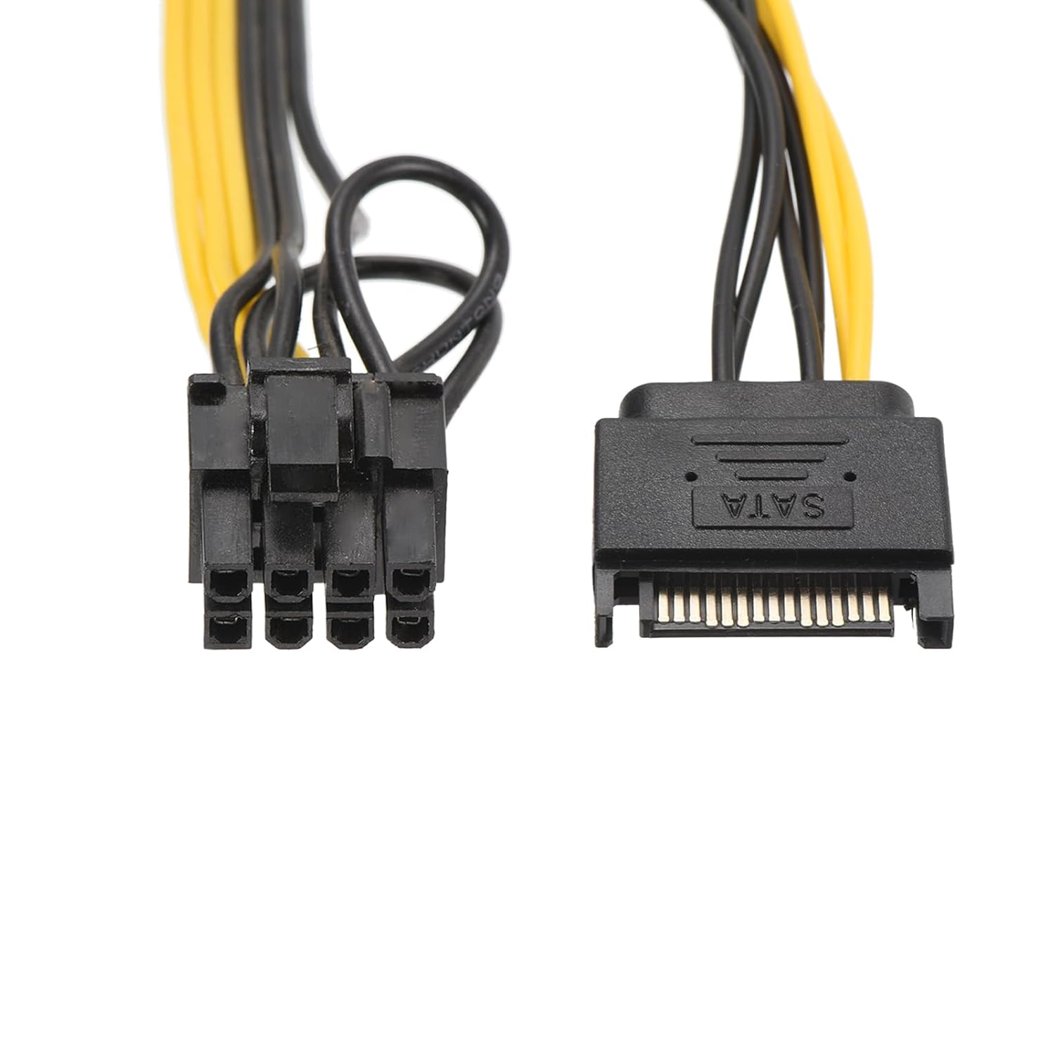 PCI Express 15 Pin to 8-Pin(6+2) Male Connector For Graphics Video Card Power Cable Connector PCI Express 15 Pin to 8-Pin(6+2) Male Connector For Graphics Video Card Power Cable Connector
