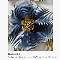 DAD Framed Ginkgo Leaf Metal Wall Art - Size (15x2x16 Inches) Set of 2