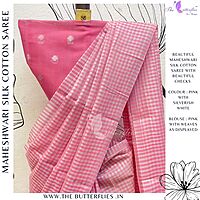 MAHESHWARI SILK COTTON SAREE ASSSCRE24304