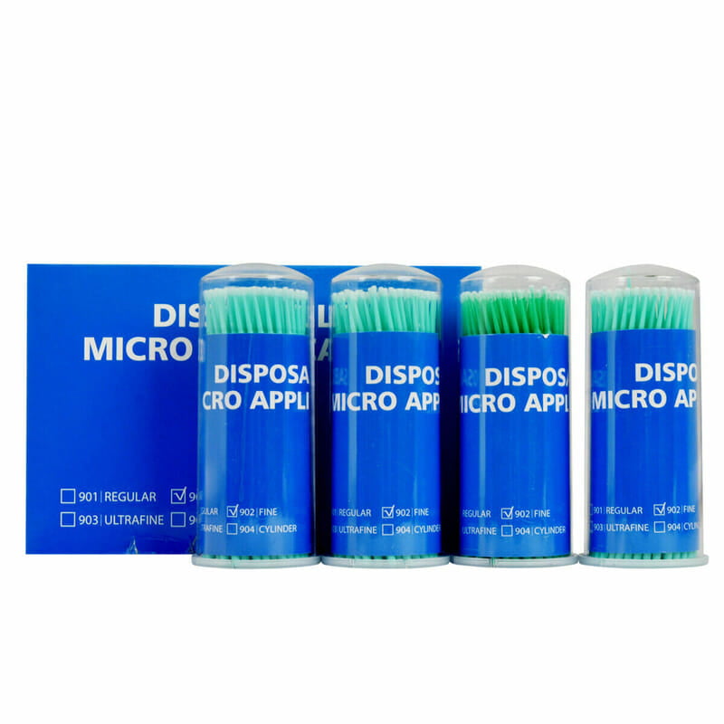 ET Dental Applicator Tips – Fine Disposable Microbrush Applicators