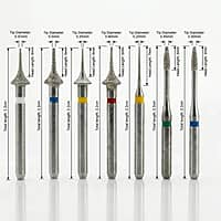 SuperEndo ProxiSure IPR Interproximal Reduction Bur Kit (Pack of 8 Burs)