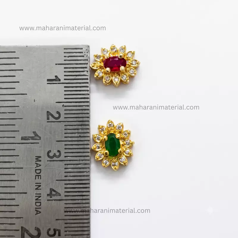 AD Oval Kundan