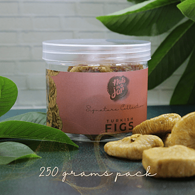 Nuts in a Jar Turkish Figs (Anjeer) Signature 250 Grams Nuts in a Jar Turkish Figs (Anjeer) Signature 250 Grams