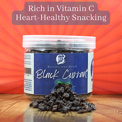 Berrylicious Dried Black Currant Whole 250 Grams