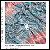 TISSUE TUSSER SILK SAREE SFHSTES23680