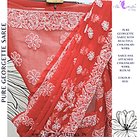 PURE GEORGETTE SILK SAREE MSKSGRS23772