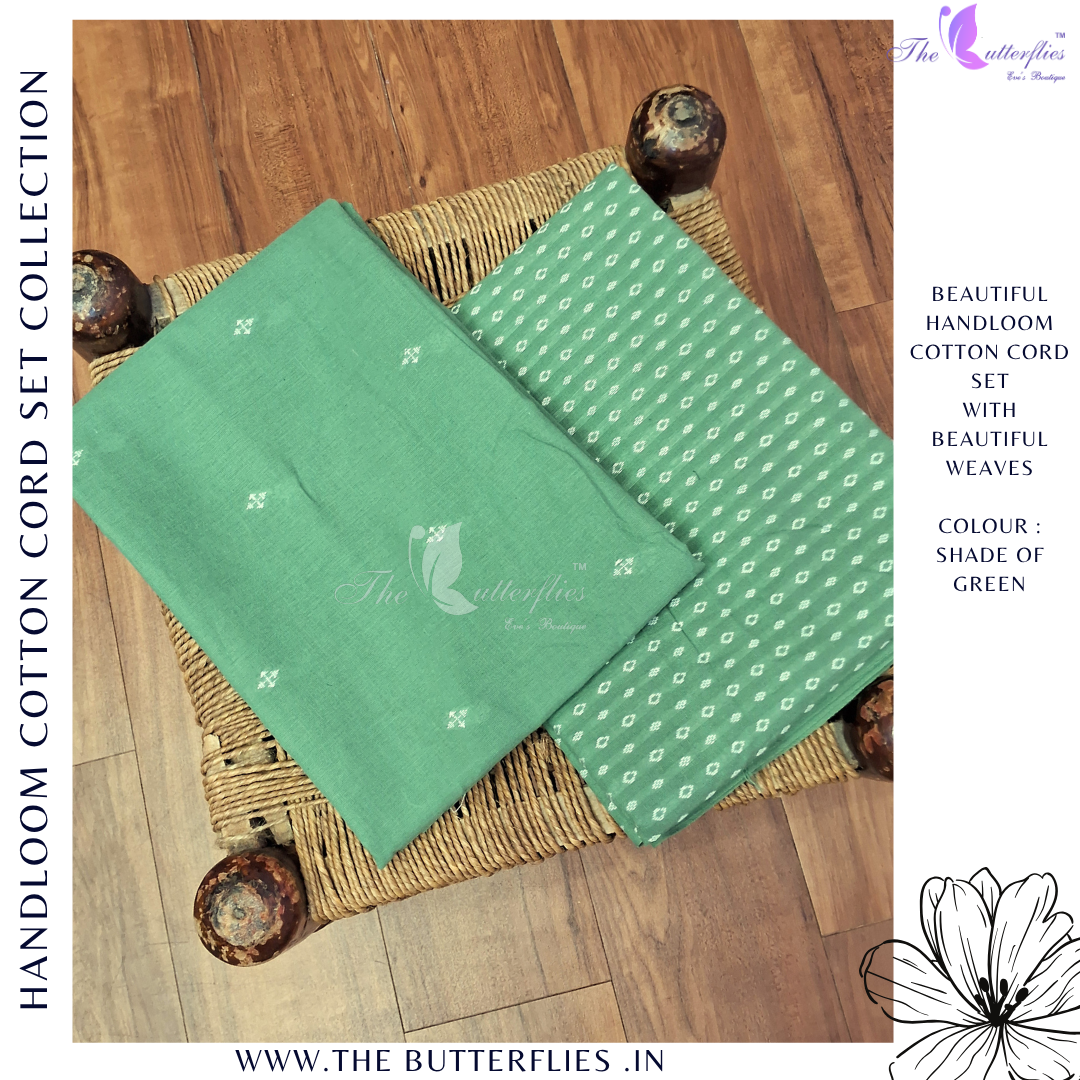 HANDLOOM COTTON CORD SET MAHCHAC24185
