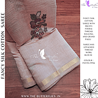 FANCY SILK COTTON SAREE MHTSSIL24352