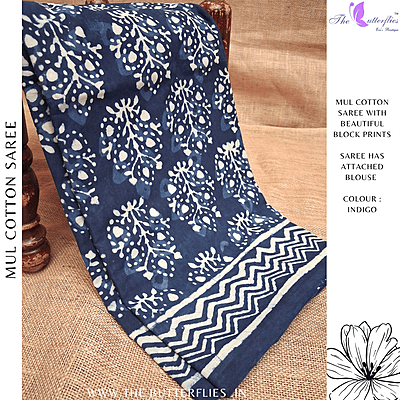 MUL COTTON SAREE SHPSMCS24656