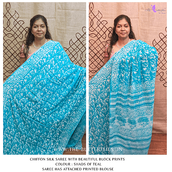 CHIFFON SILK SAREE ssgSGRS24770