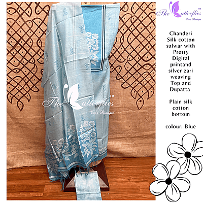 CHANDERI SILK COTTON SALWAR SFHCCHA24767