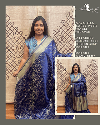 GAJJI SILK SAREE  MHTSSIL24847