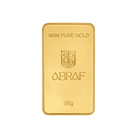 ABRAF 50 gram 24 Karat Gold Mini Bar 999.9