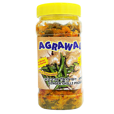 AGRAWAL'S Ginger Chilli Pickle