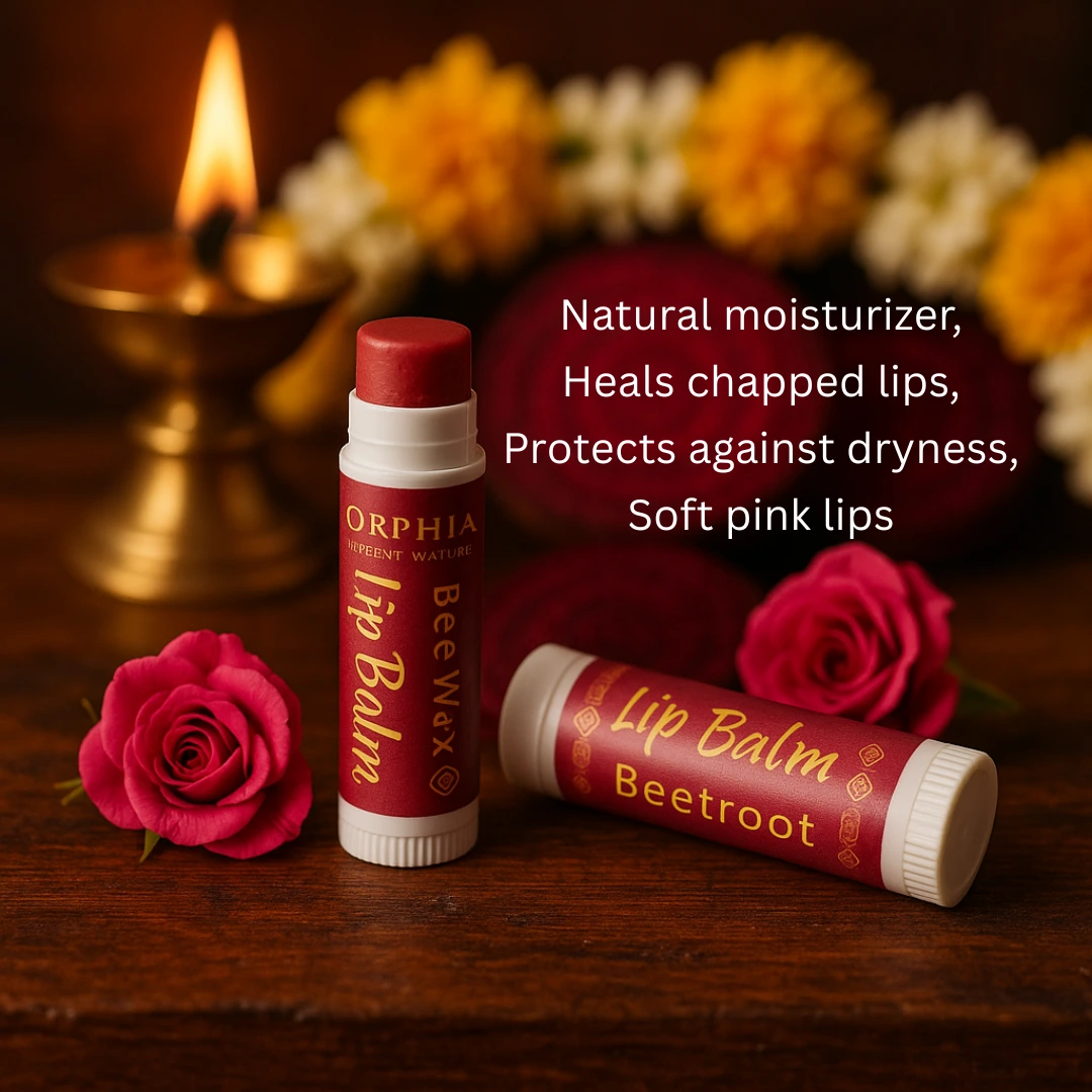 BEEWAX BEETROOT LIPBALM - STICK