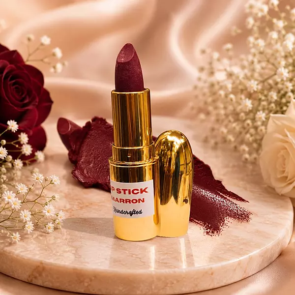 Harsha Naturals Lipstick – Maroon Shade