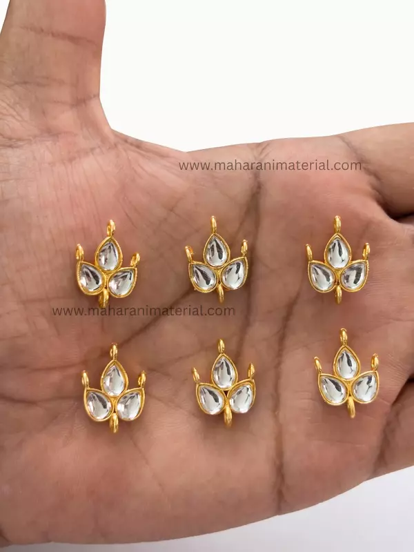 Leaf Kundan Hook {9Rs pp}