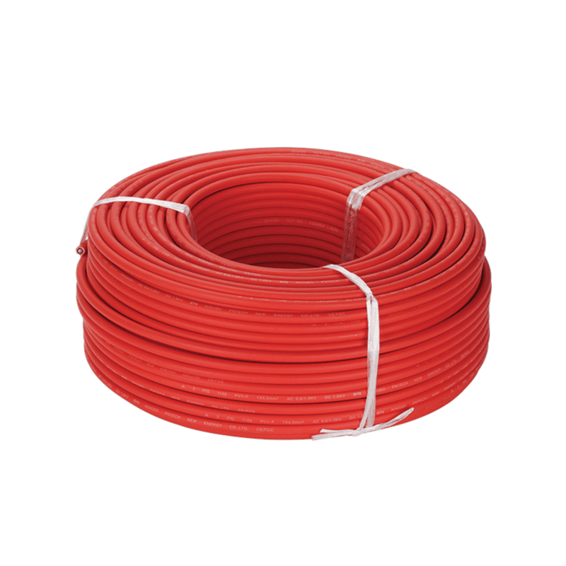 4 sq.mm TUV certified solar DC aluminum alloy cable ( RED )