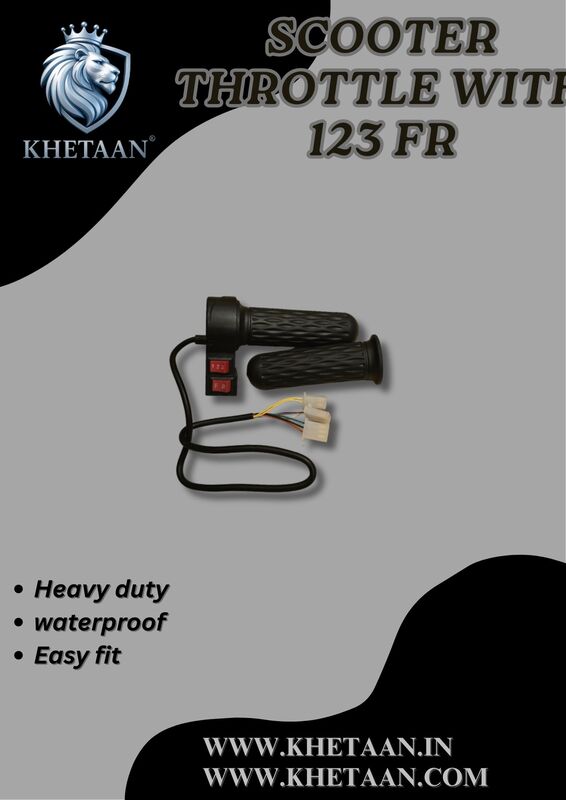 Khetaan E scooty throttle 123 FR