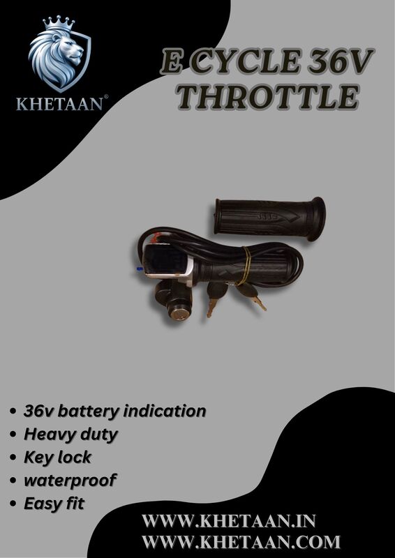 E cycle thottle 36v