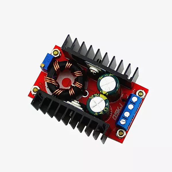 150W DC‑DC Step‑Up Boost Converter 10‑32V to 12‑35V 6A Adjustable Power Supply Module