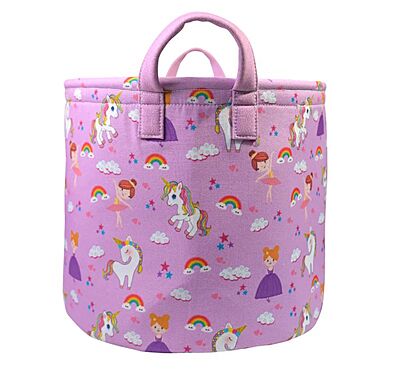 Toy Storage Basket - Unicorn Delight Toy Storage Basket - Unicorn Delight