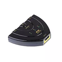4K Ultra HD HDMI 3×1 Switch – Pigtail Design with 50cm HDMI Cables