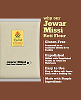 Jowar Missi Roti Flour | Gluten Free