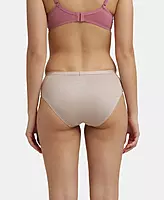 Jockey High Coverage Super Combed Cotton Hipster With Ultrasoft Exposed Waistband and StayFresh Treatment -  Light Assorted (Pack of 3) - 1523
