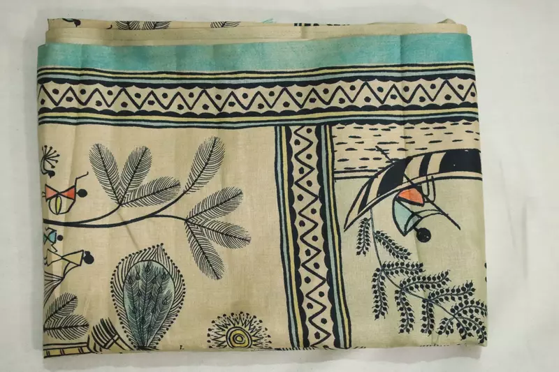 Warli Print Saree