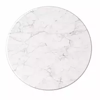 Majestic Marble Top Cast Iron Dining Table