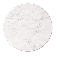 Majestic Marble Top Cast Iron Dining Table