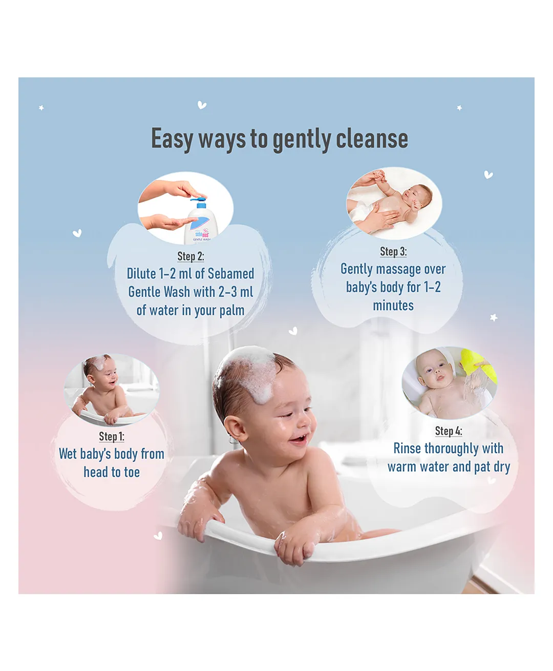 Sebamed Baby Gentle Wash - 50 ml