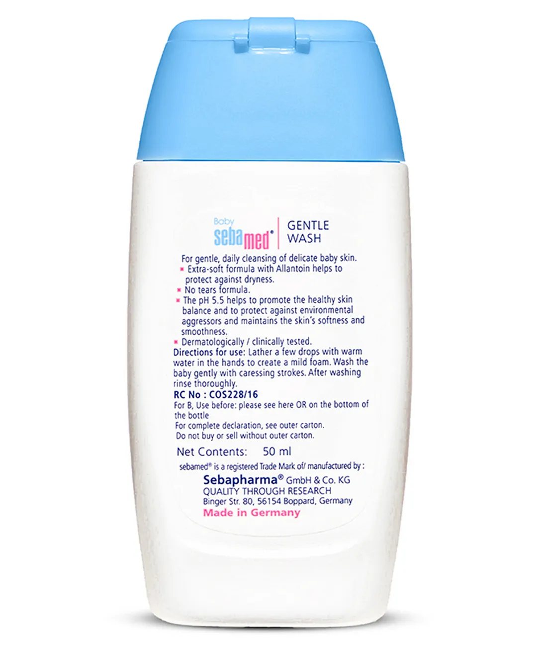 Sebamed Baby Gentle Wash - 50 ml